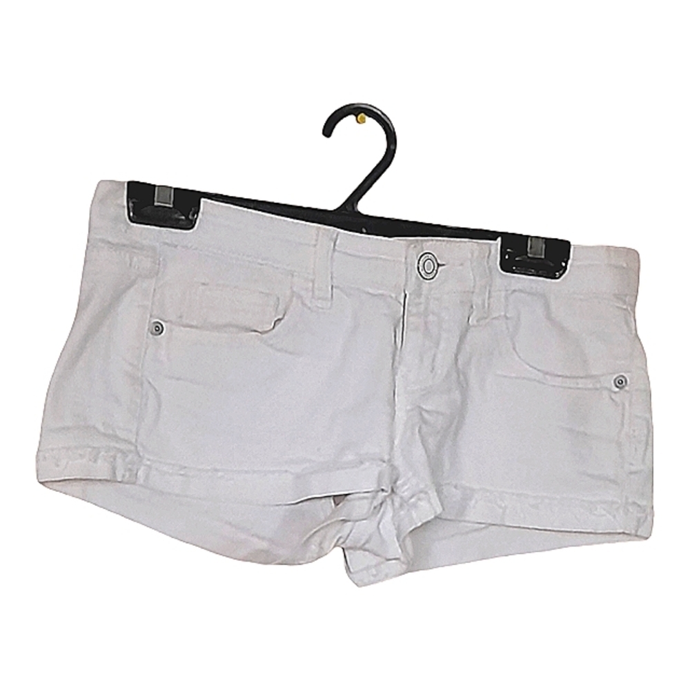 🎊3 FOR $10 MOSSIMO  WOMENS WHITE SHORT SHORTS SIZE 5